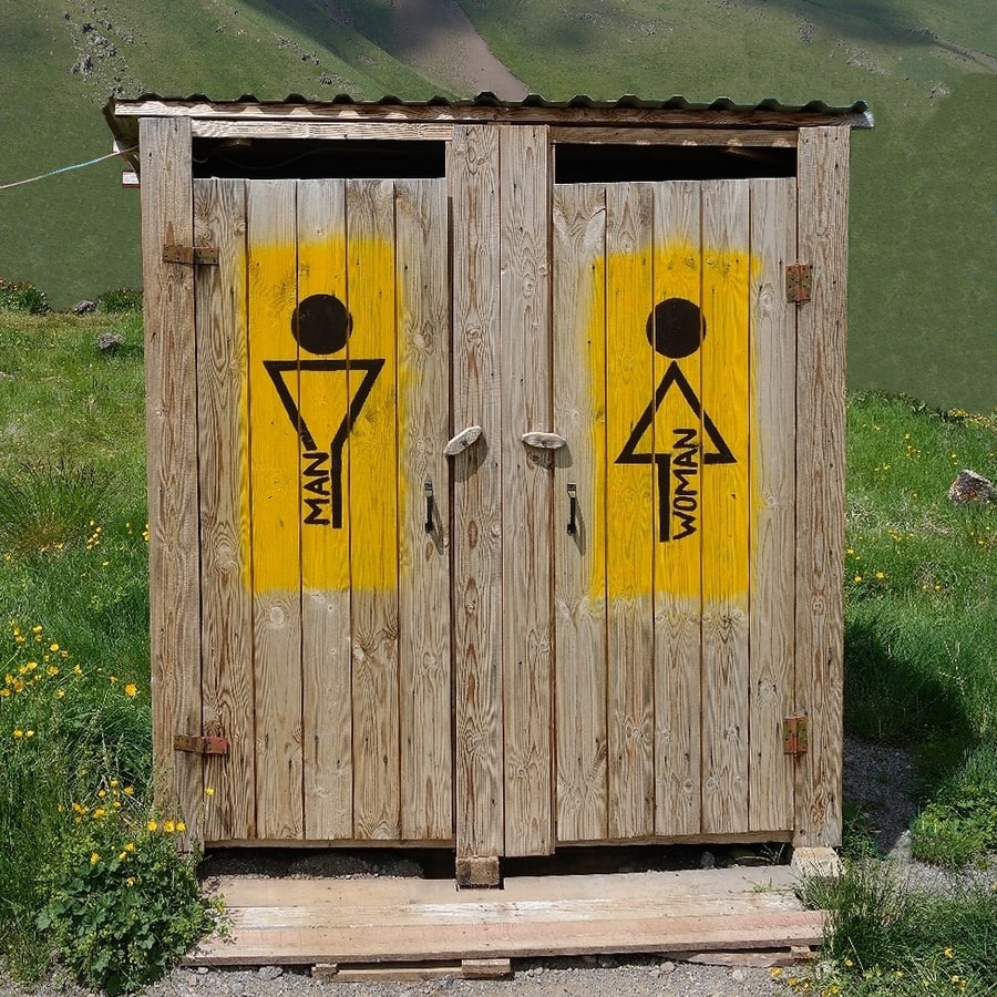 Туалет на Эльбрус